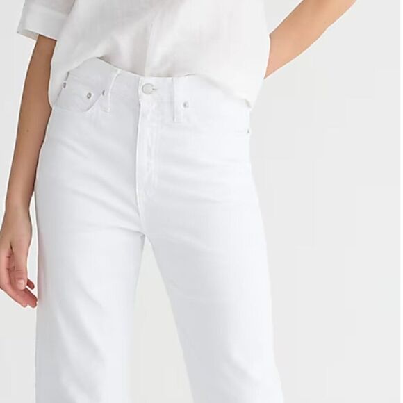 J. Crew BP461 Slim wide-leg jean in white wash NWT - Picture 2 of 12